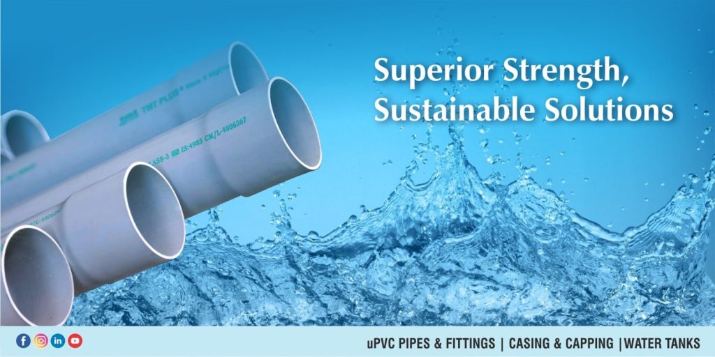 Building Sustainable Future with uPVC Pressure Pipes